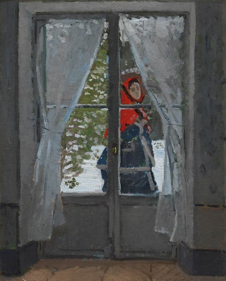 The Red Kerchief by Claude Monet