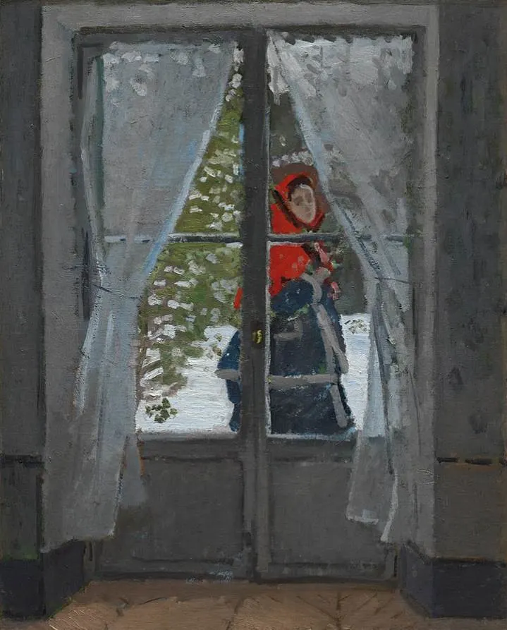 The Red Kerchief by Claude Monet