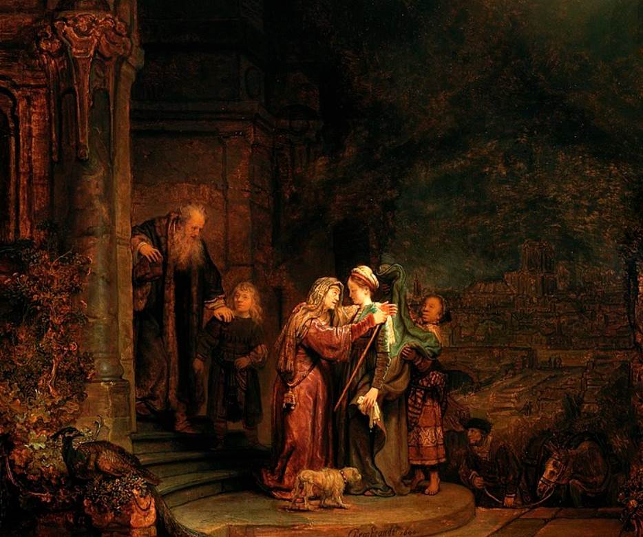 The Visitation Rembrandt van Rijn