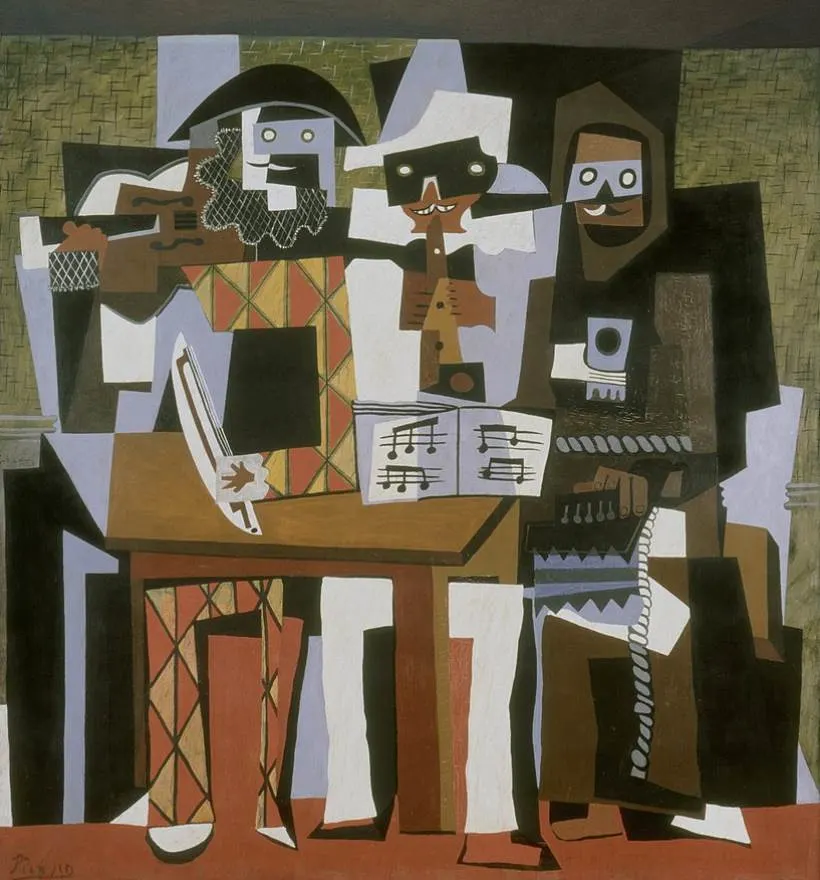 Three Musicians Pablo Picasso
