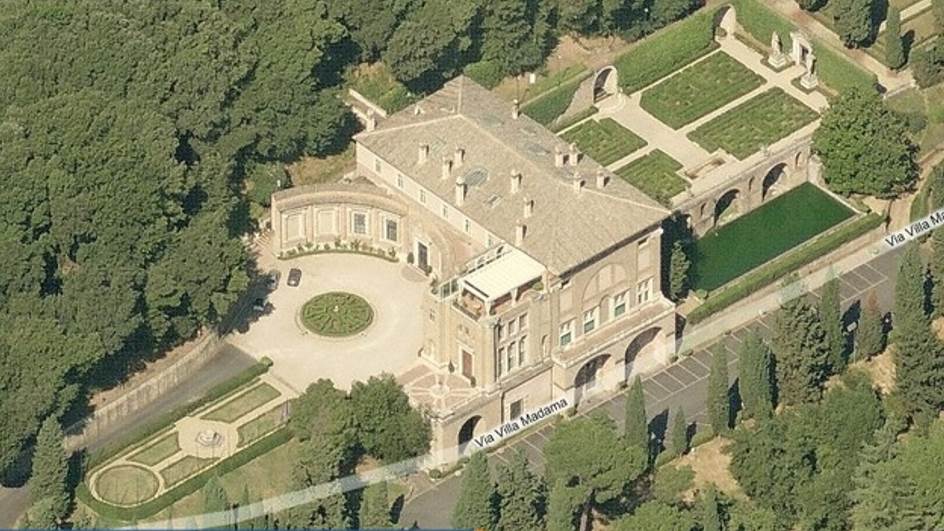 Villa Madama aerial view