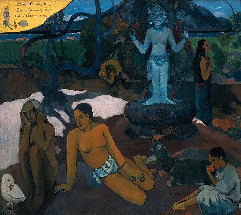Where Do We Come From What Are We Where Are We Going Paul Gauguin