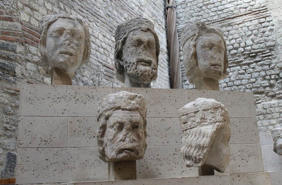 heads of the kings Musée de Cluny