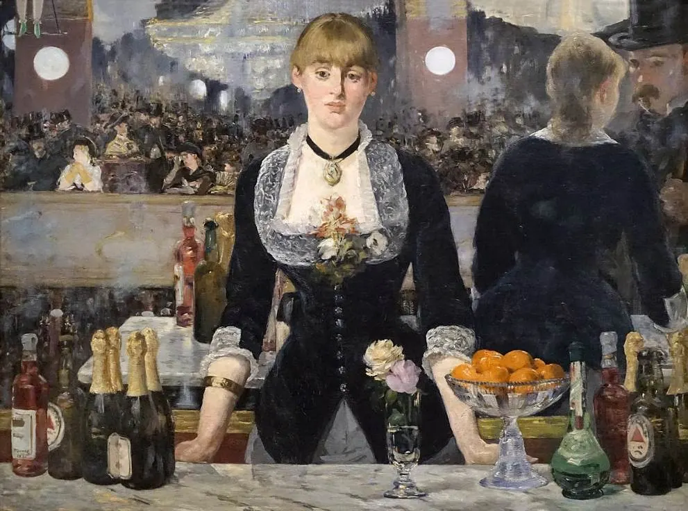 A Bar at the Folies-Bergère by Édouard Manet