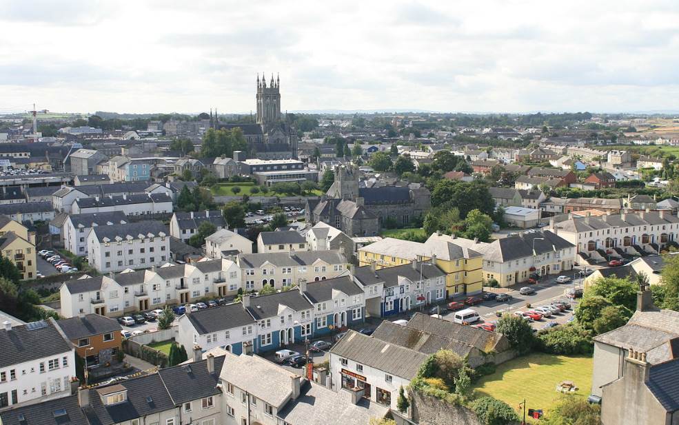 Aerial view of Kilkenny