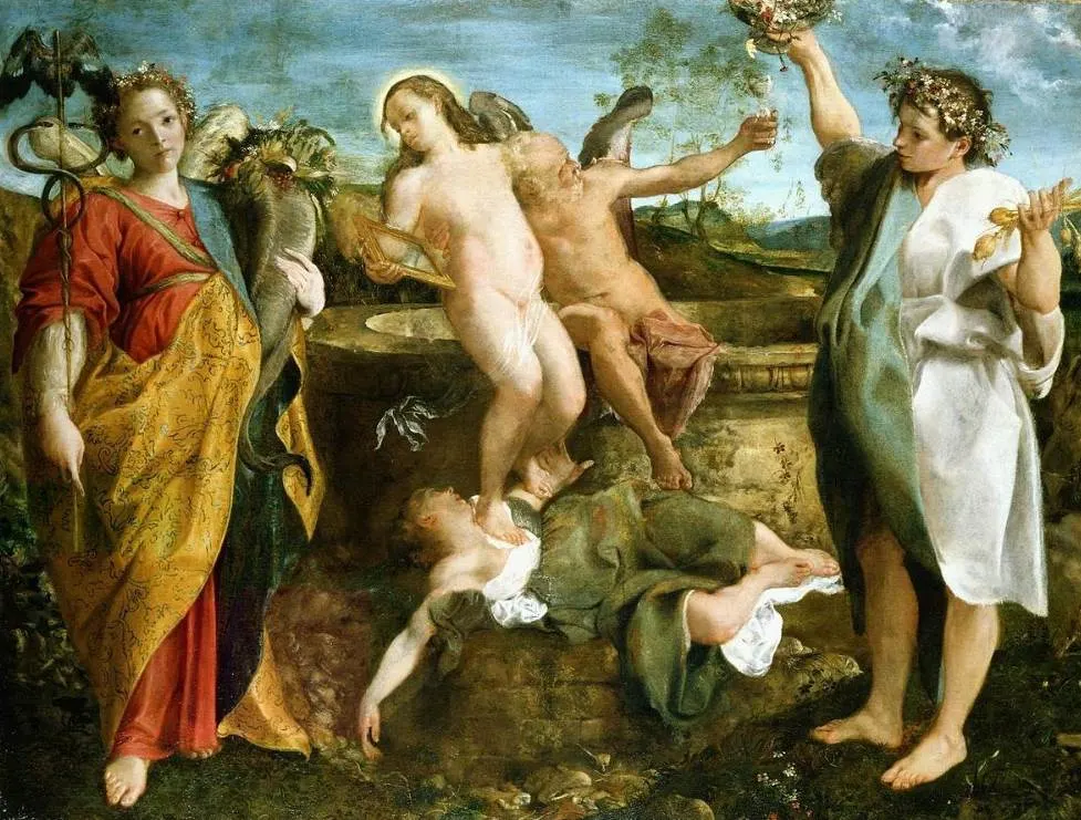 An Allegory of Truth and Time Annibale Carracci