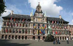 Antwerp City Hall location