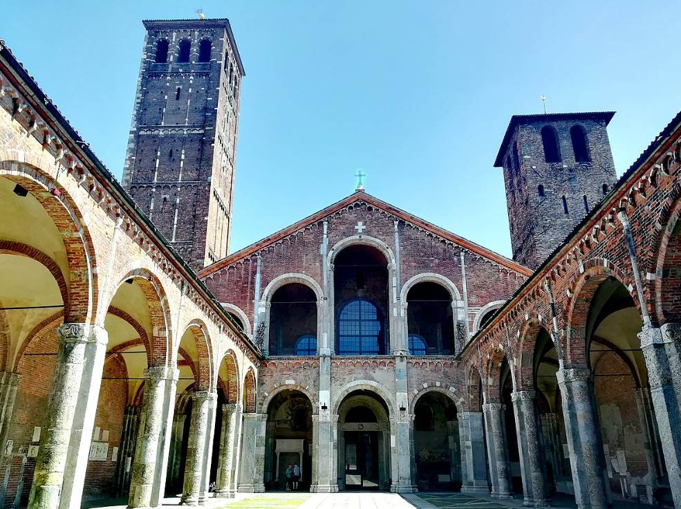 Basilica di Sant'Ambrogio Romanesque Building