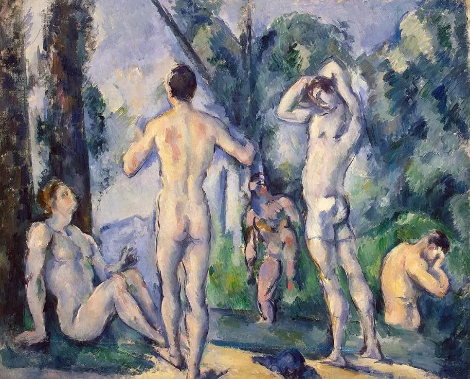 Bathers Cezanne Hermitage