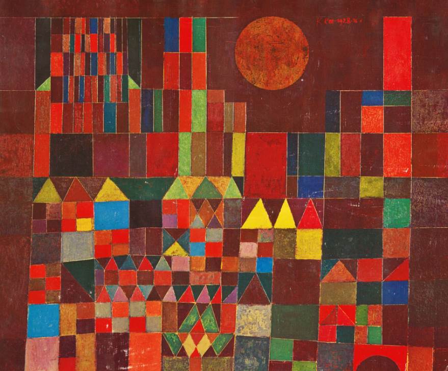 Castle and Sun by Paul Klee