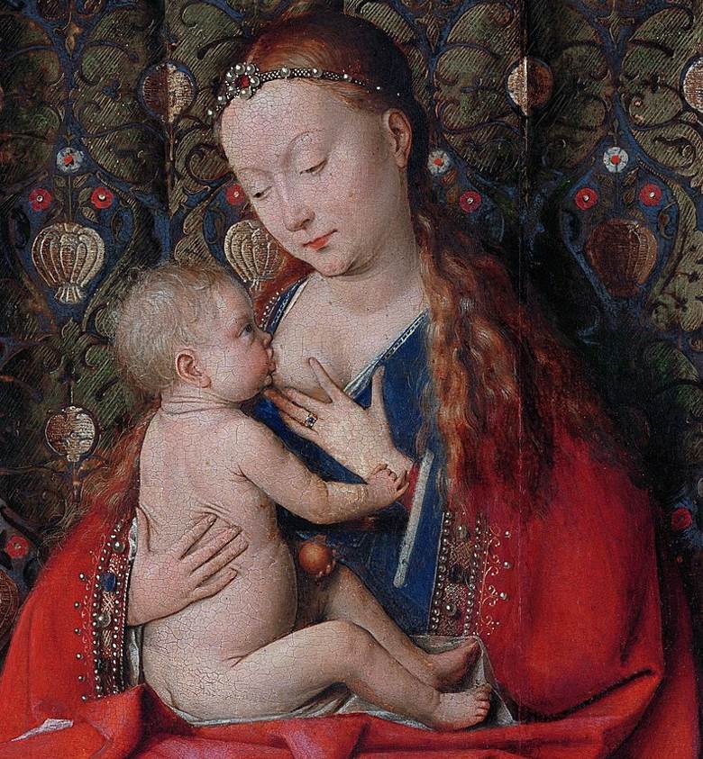 Detail of Lucca Madonna