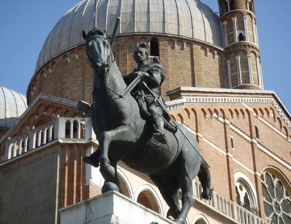 Equestrian Statue of Gattamelata by Donatello