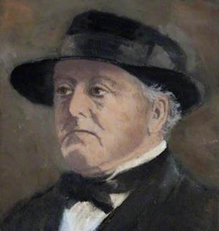 Famous Irish artists Paul Henry Portrait