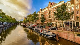 Famous buildings in Amsterdam architecture
