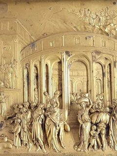 Gates of Paradise Ghiberti detail
