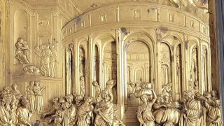 Gates of Paradise Ghiberti detail