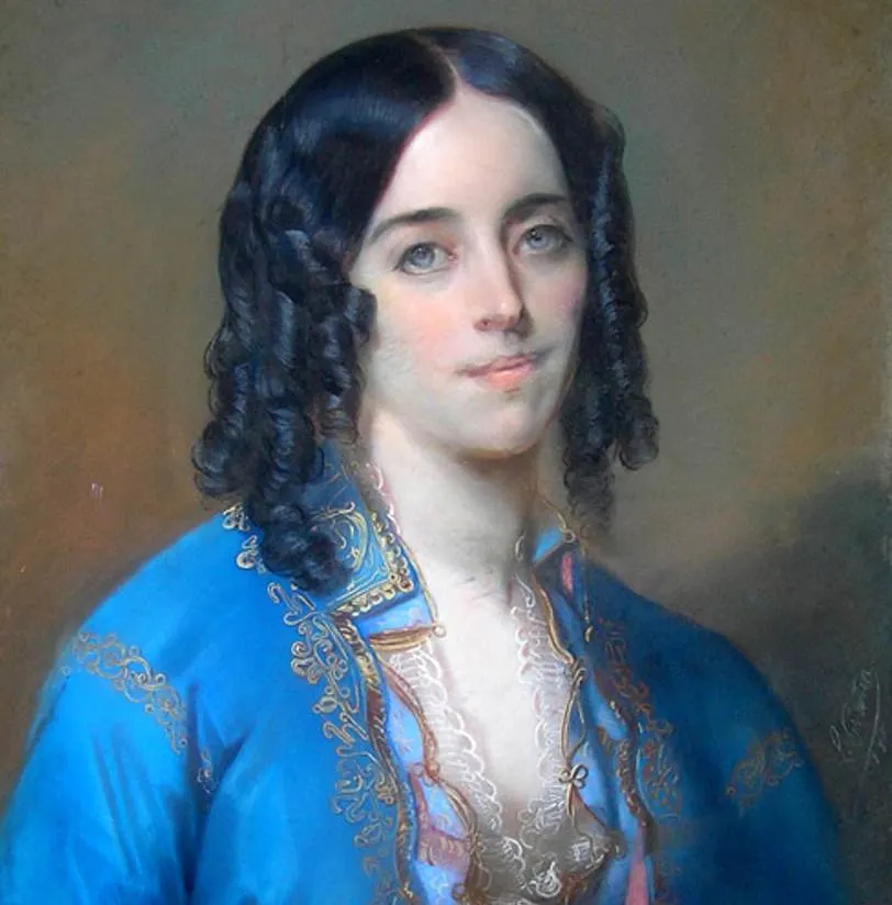 George Sand in 1835