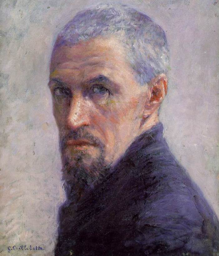 Gustave Caillebotte self-portrait