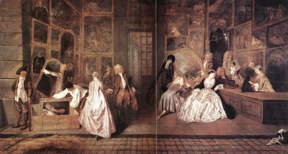 L'Enseigne de Gersaint Watteau