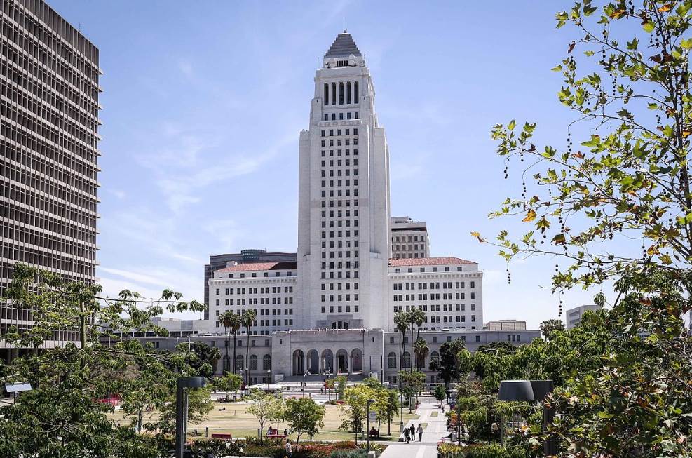 Los Angeles City Hall location