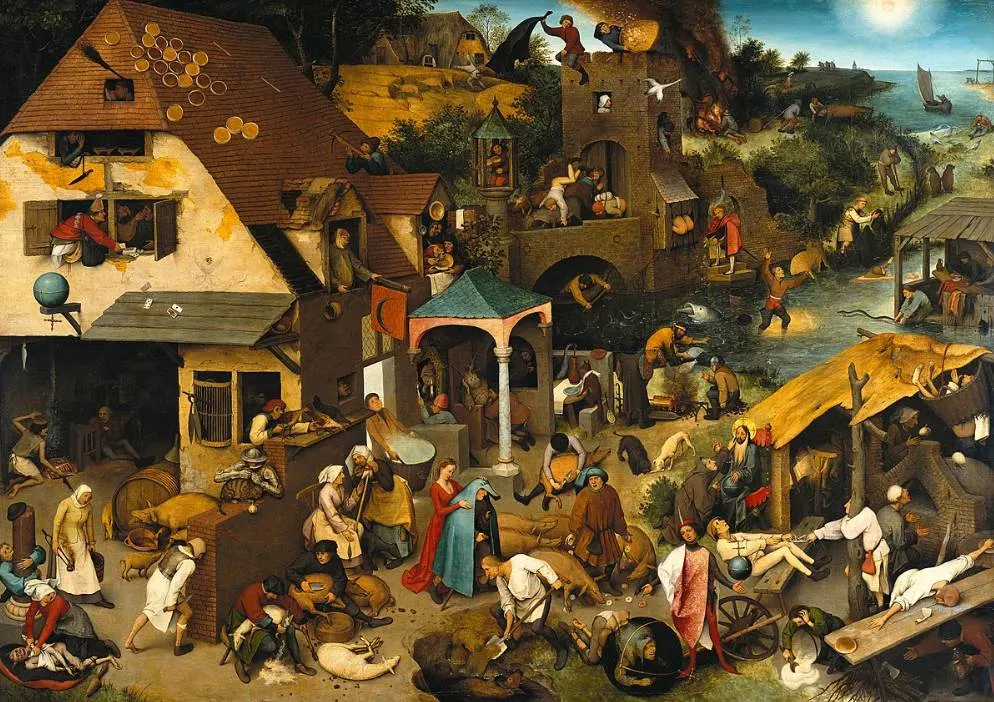 Netherlandish Proverbs Pieter Brueghel the Elder