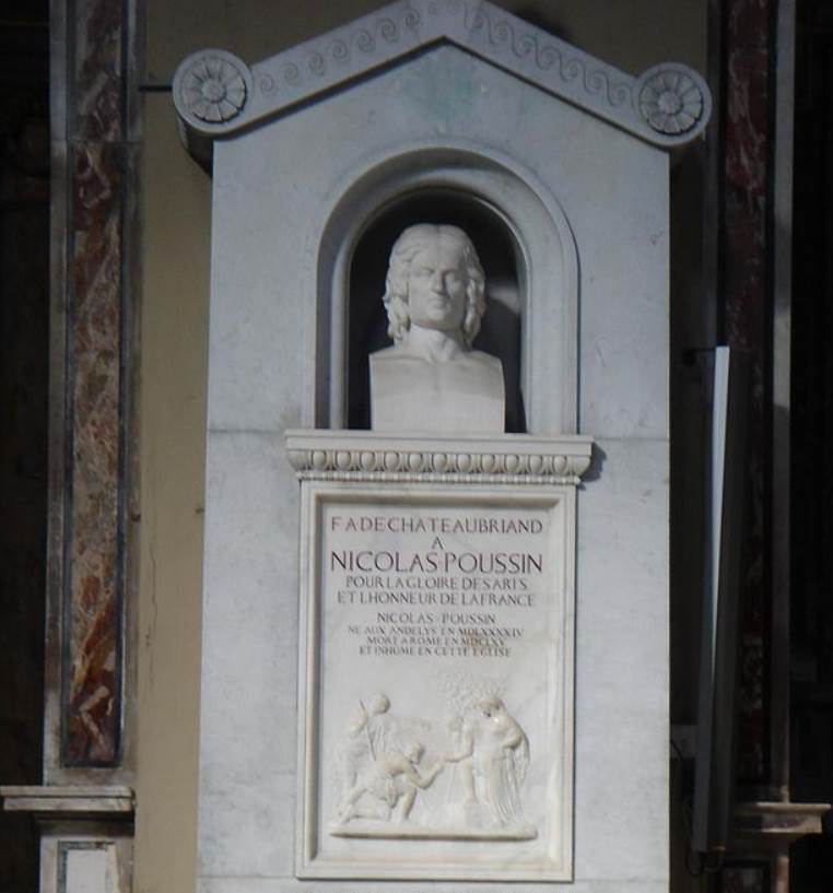Nicolas Poussin tomb
