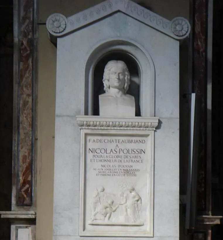Nicolas Poussin tomb