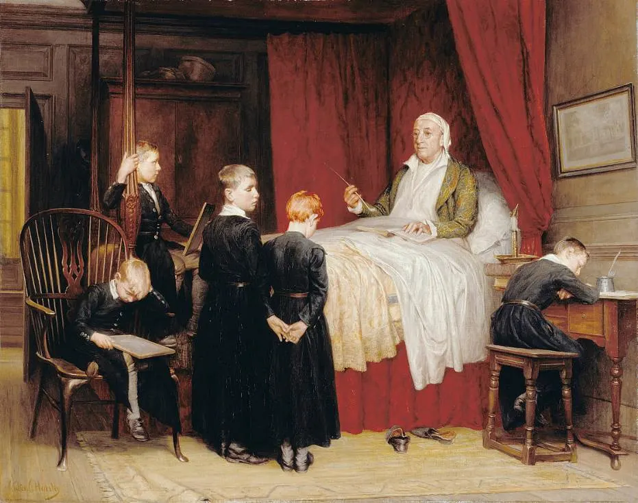 Old-time Tuition at Dulwich College - Walter Charles Horsley