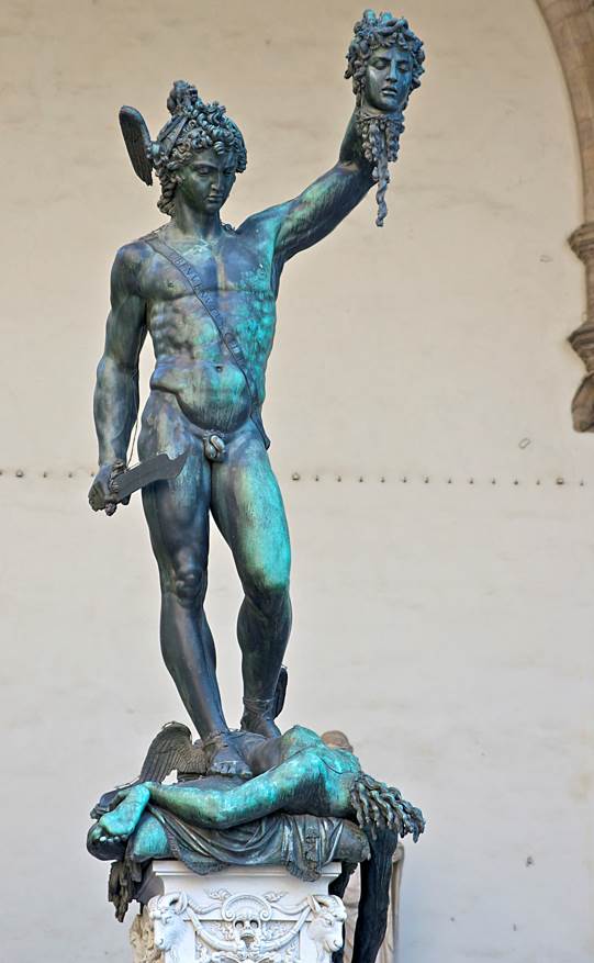 Perseus with the Head of Medusa by Benvenuto Cellini