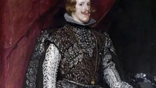 Philip IV in Brown and Silver Diego Velazquez