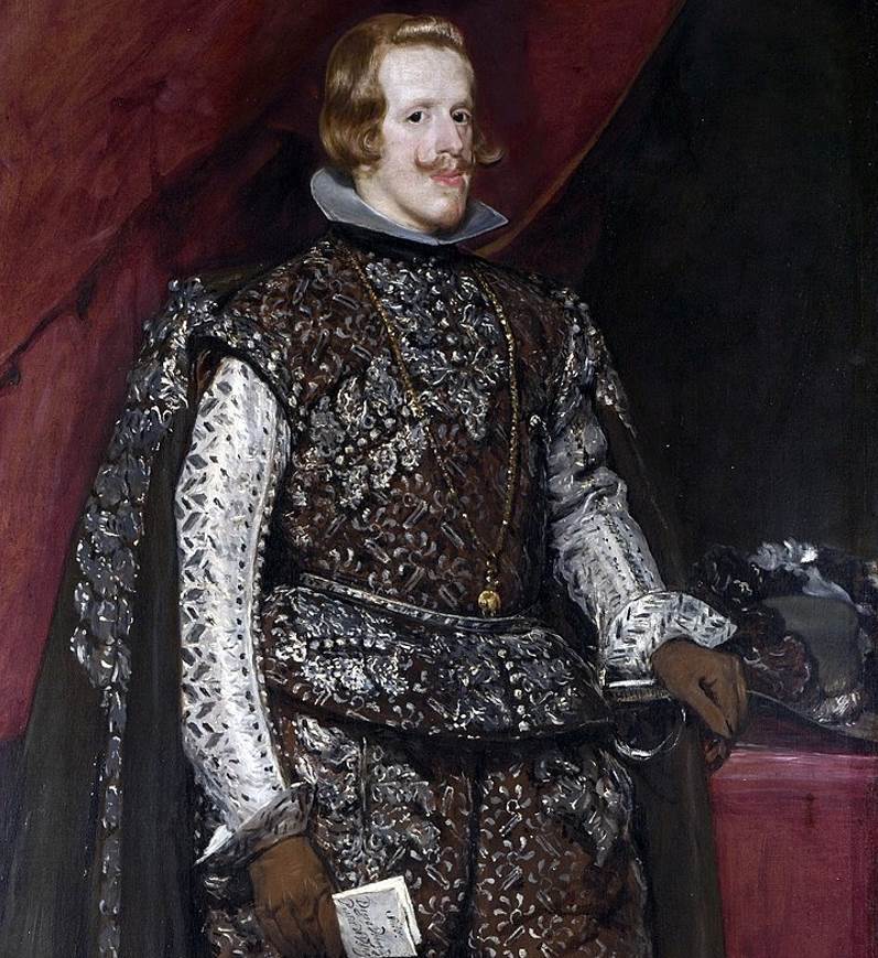 Philip IV in Brown and Silver detail