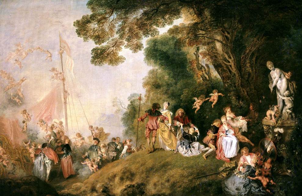 Pilgrimage to Cythera by Watteau