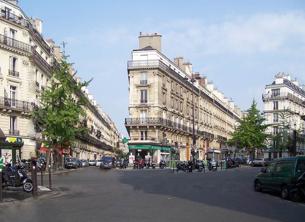 Place du Dublin in Paris