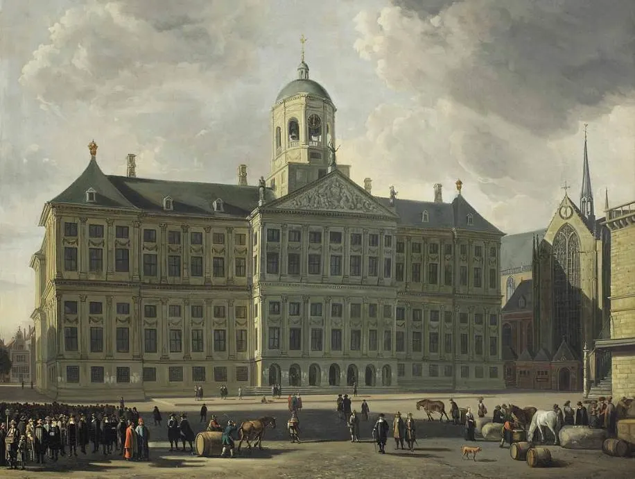 Royal Palace of Amsterdam in 1670