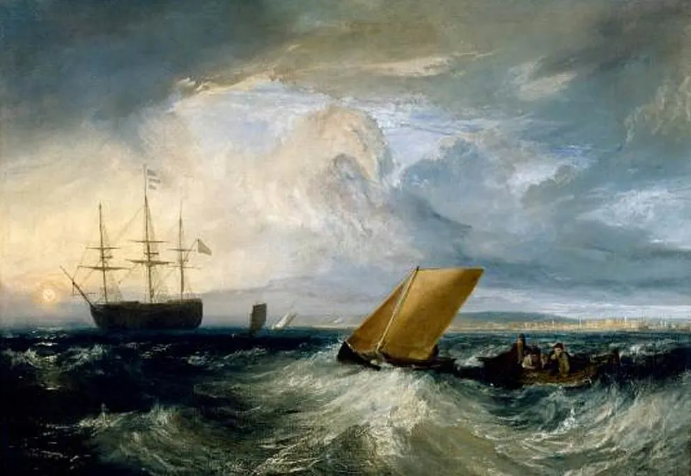 Sheerness as Seen From the Nore by JMW Turner