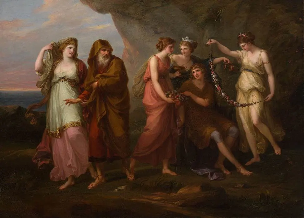 Telemachus and the Nymphs of Calypso