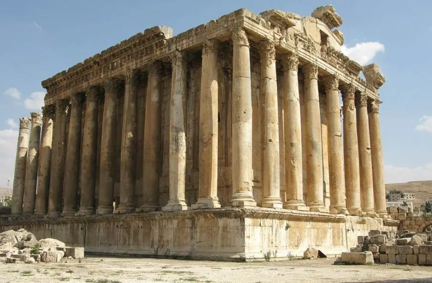 Temple of Bacchus in Baalbek