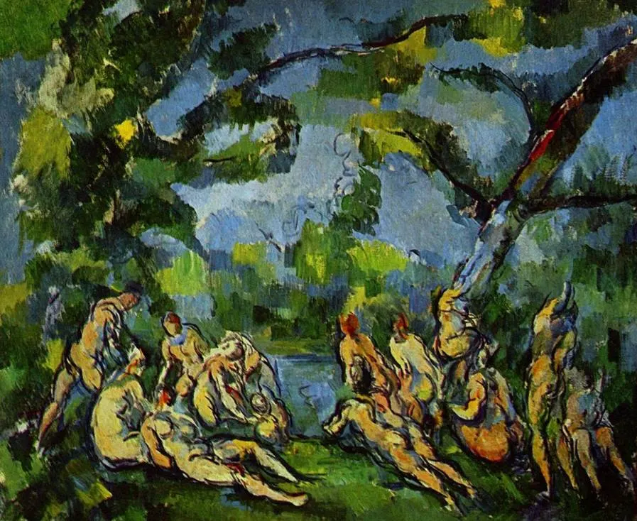 The Bathers Cezanne Chicago