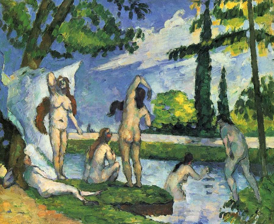 The Bathers Cezanne MET Museum