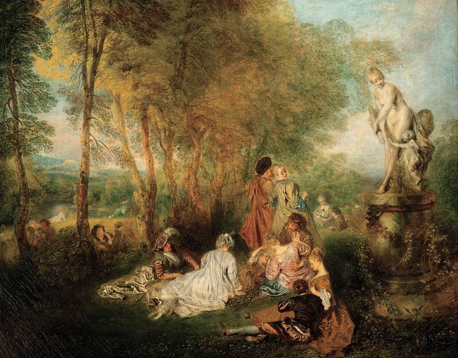 The Feast of Love by Watteau