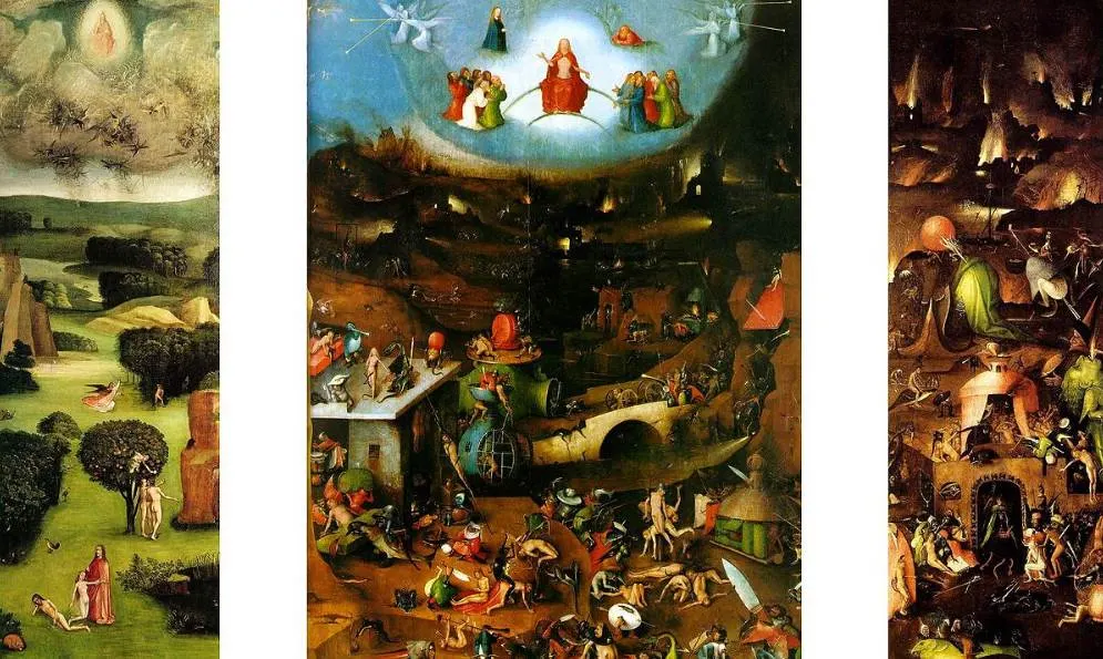 The Last Judgement famous Hieronymus Bosch paintings