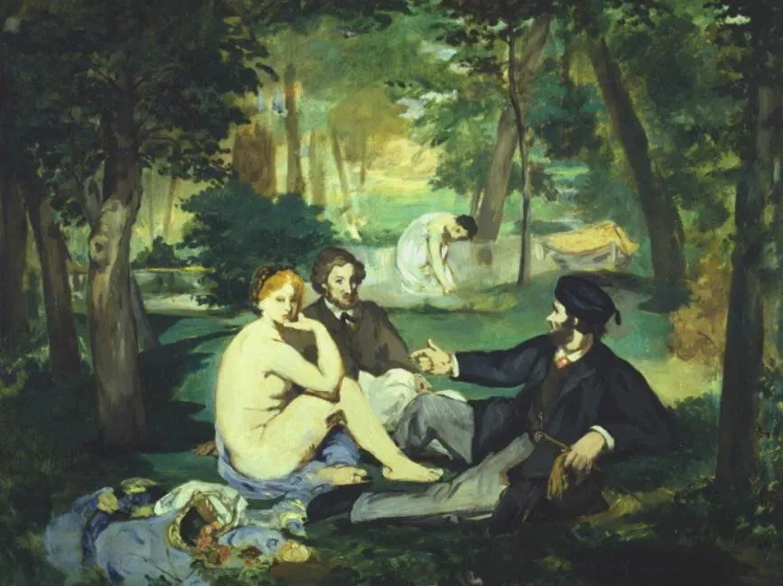 The Luncheon on the Grass Courtauld Gallery paintings