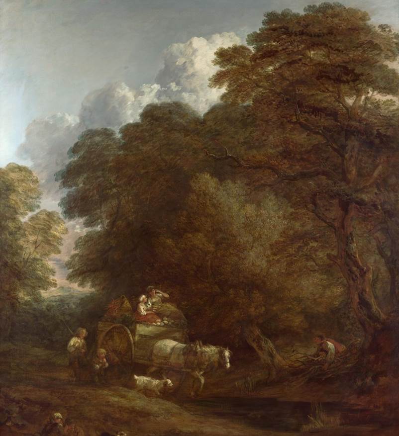 The Market Cart Thomas Gainsborough paintings