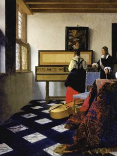 The Music Lesson Johannes Vermeer