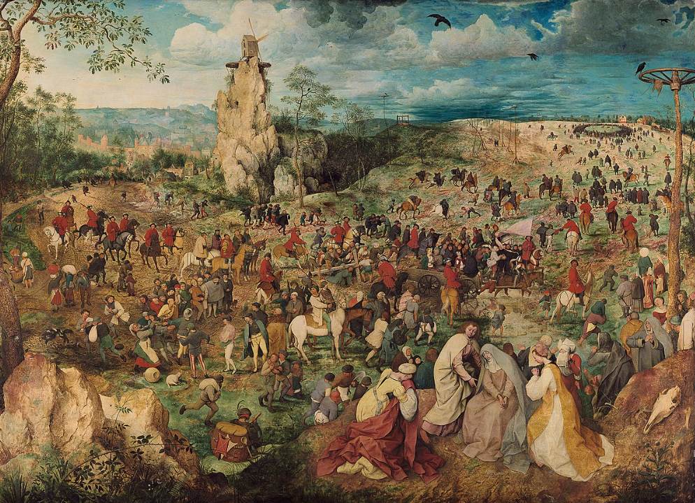 The Procession to Calvary Pieter Brueghel the Elder