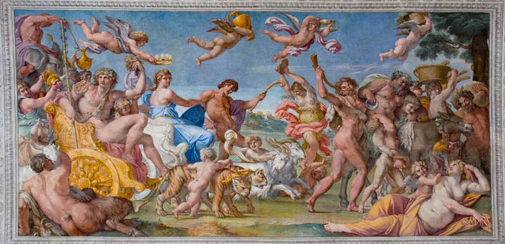 The Triumph of Bacchus Carracci