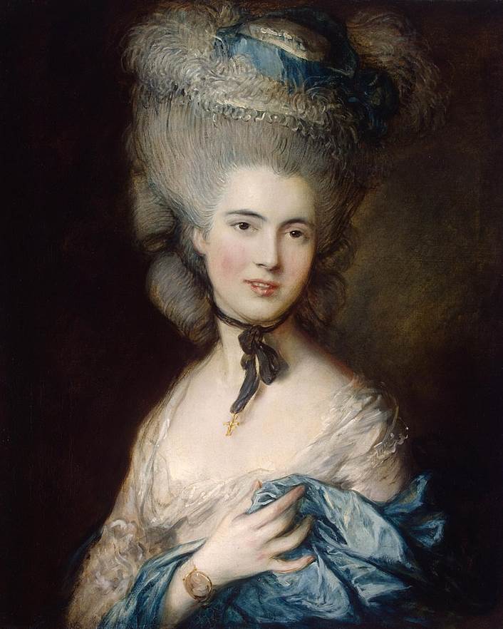 Woman in Blue Thomas Gainsborough