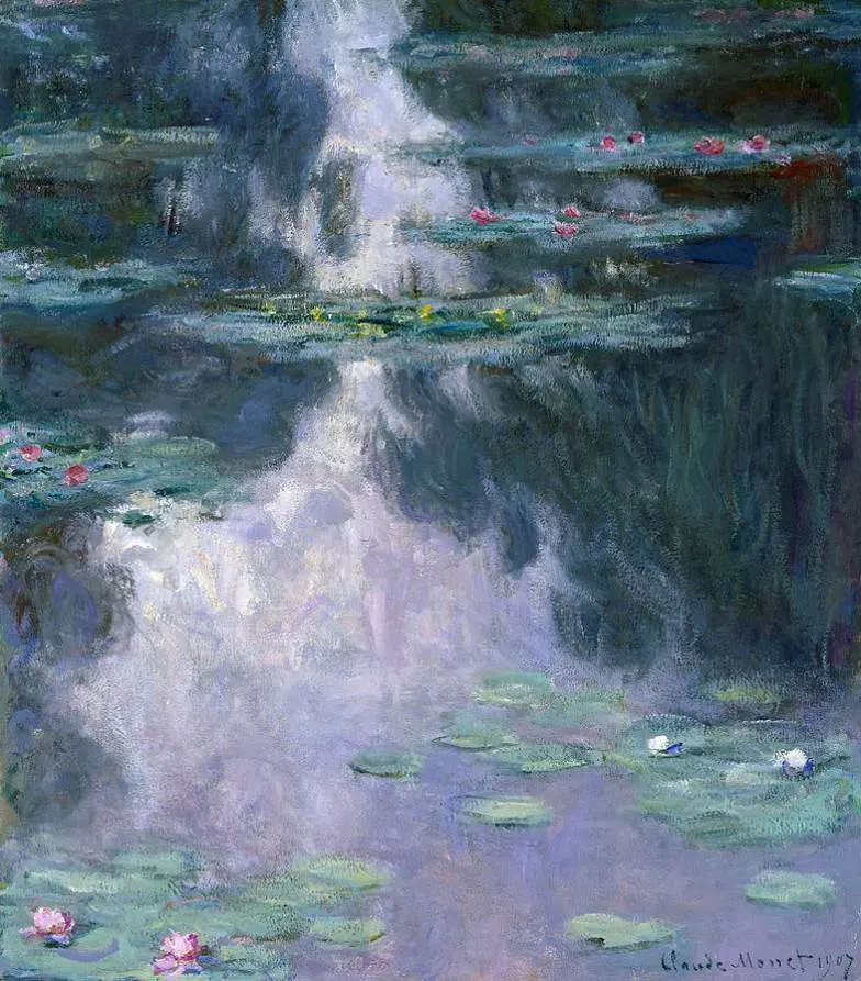 Water Lillies by Claude Monet Museums of fine Arts Houston