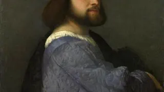 A man with a Quilted Sleeve by Titian