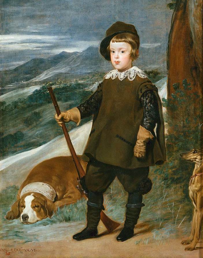 Balthasar Charles, in his hunting attire